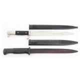 WWII GERMAN K98 COMBAT & DRESS BAYONETS