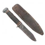 WWII US NAVY LANDING FORCE MkI RH35 UTILITY KNIFE