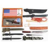 COLD WAR MILITARY & CIVILIAN MACHETES & BAYONETS