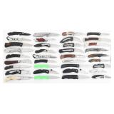 FOLDING POCKET KNIVES - GERBER, SCHRADE, & MORE