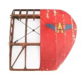 WWI - WWII US AIRCRAFT PAINTED REAR TAIL FIN