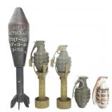 COLD WAR US MkII PINEAPPLE & RIFLE GRENADES