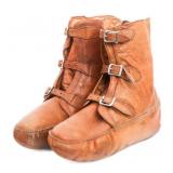POST WWI US NAMED TYPE A-1 FLYING MOCCASIN BOOTS