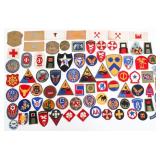 WWI - WWII US ARMED FORCES UNIT PATCHES