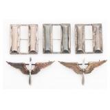 WWI US AIR CORPS COLLAR INSIGNIA by TIFFANY & CO