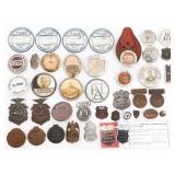 WWI - WWII US CIVILIAN & GOVERNMENT BADGES