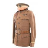 WWI US ARMY AIR SERVICE NAMED PILOT UNIFORM