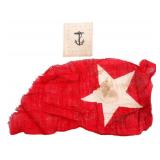 CIVIL WAR USN COXSWAIN RATE PATCH & BUNTING STAR