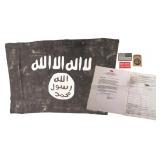 BATTLE OF MOSUL CAPTURED ISIS FLAG & PROVENANCE