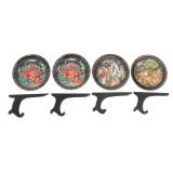COLD WAR RUSSIAN FAIRY TALE DECORATIVE PLATES