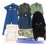 WWII US HOSPITAL NURSE CAPE & COLD WAR UNIFORMS