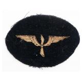 WWI FRENCH AIR FORCE AVIATOR BULLION SLEEVE PATCH