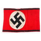 WWII GERMAN SS MEMBERS BEVO ARMBAND