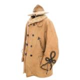 WWI US ARMY CAPTAIN FIELD COAT AND CAMPAIGN HAT