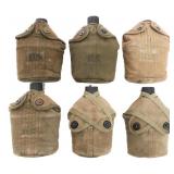 WWII - KOREAN WAR US ARMY & USMC CANTEENS