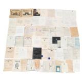 WWII US ARMED FORCES DOCUMENT & PAPER EPHEMERA