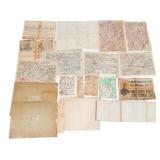 WWII COLLECTION DES CHARTE DU FRONT MAPS - BLONDEL