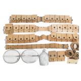 WWI US ARMY CARTRIDGE BELTS & FIELD GEAR