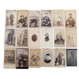 CIVIL WAR UNION & CONFEDERATE CARTE DE VISITES