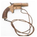 WWI FRENCH M1917 G & CIE FLARE PISTOL WITH CASE