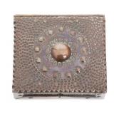 WWI A.P. GALLWEY MINI BRASS SAFE BOX DATED 1916