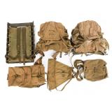 WWII US ARMY M1928 HAVERSACK & FIELD GEAR