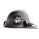 JAPANESE KABUTO HELMET & SHIKORO LACQUERED WOOD