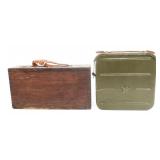 WWI - WWII UK AND SOVIET ARMY MG AMMUNITION BOXES