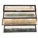 WWI US ARMY CAMP & UNIT YARD LONG PHOTOS