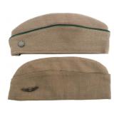 WWI US AIR SERVICE & NAMED BOMBER PILOT CAPS