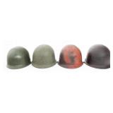 WWII - KOREAN WAR US ARMY M1 HELMETS & LINER