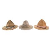 WWI US AEF INFANTRY & MOTOR CORP CAMPAIGN HATS