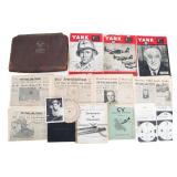 WWII USAAF NAMED PILOT NAVIGATION KIT & FLIGHT LOG