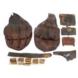 INDIAN WARS US ARMY CARTRIDGE BOX & FIELD GEAR