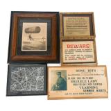 WWI FRENCH & US WARTIME CIVIL & MILITARY POSTERS