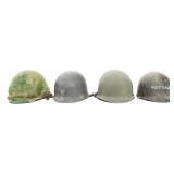 WWII - COLD WAR US ARMY M1 HELMETS & LINER
