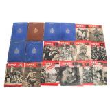 WWII US AVIATION SCRAPBOOKS & YANK MAGAZINES