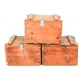WWII US ARMED FORCES MUNITIONS CRATES