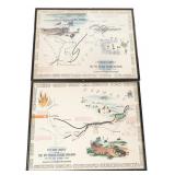 'TO THE RHINE' & 'OVER THE RHINE' US 79th ID MAPS