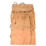 WWII USMC OFFICER ROLL UP GARMENT BAG