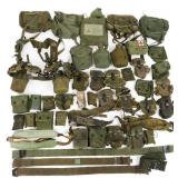 VIETNAM WAR - 1980s US ARMY NYLON FIELD GEAR