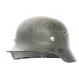 WWII GERMAN HEER M35 COMBAT HELMET