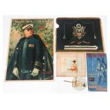 WWI US ARMY POSTERS & FAN