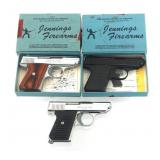JENNINGS MODEL J-22 .22 CALIBER PISTOLS