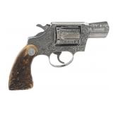 ENGRAVED 1974 COLT DETECTIVE SPECIAL .38 REVOLVER