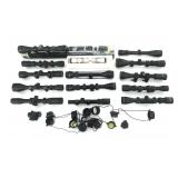 RIFLE AND HANDGUN SCOPES BONANZA LOT