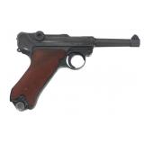 RUSSIAN CAPTURE S/42 MAUSER MODEL P08 9mm PISTOL