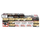 45 ACP CALIBER PISTOL AMMUNITION - 40 LBS TGW