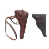 MAUSER C96 AND LUGER P08 ARTILLERY HOLSTERS