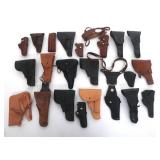 LEATHER HANDGUN HOLSTER BONANZA LOT